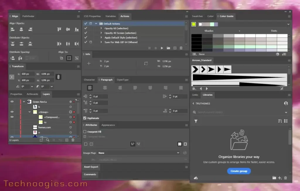 Adobe Illustrator Floating Panels Issue