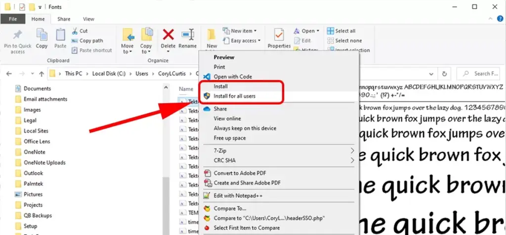 How To Fix a Corrupt Font in Windows 10